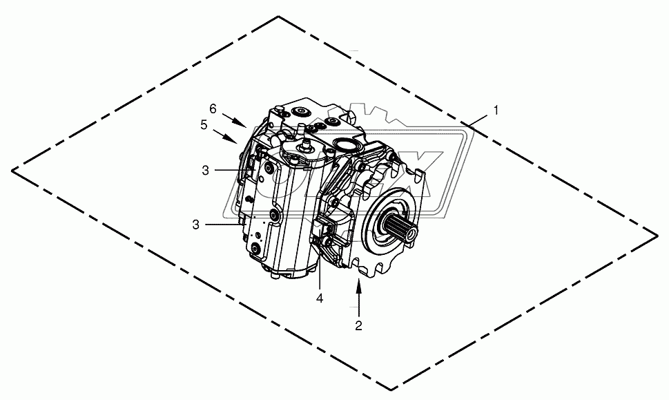 Variable disqlacement pump 1