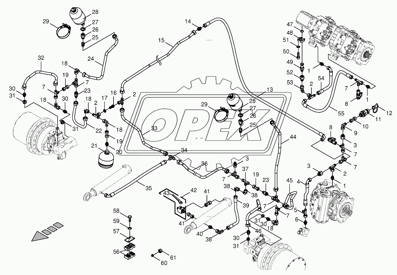 Charge pressure line-part 1