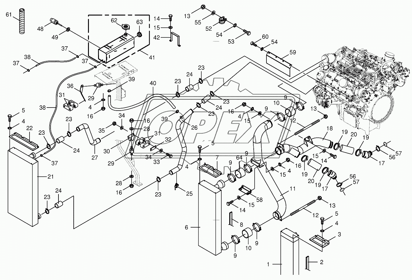 Condenser for air conditioner-cpl.