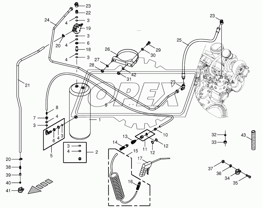 Air pressure-Blow-out gun