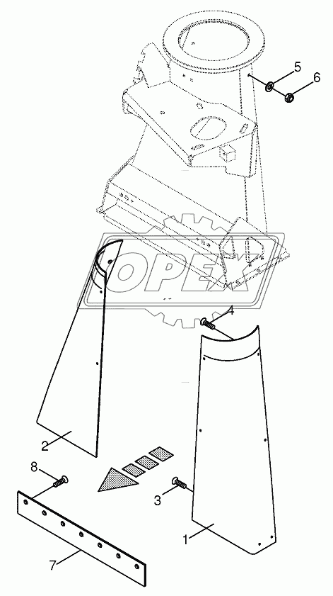 Channel union-HD parts