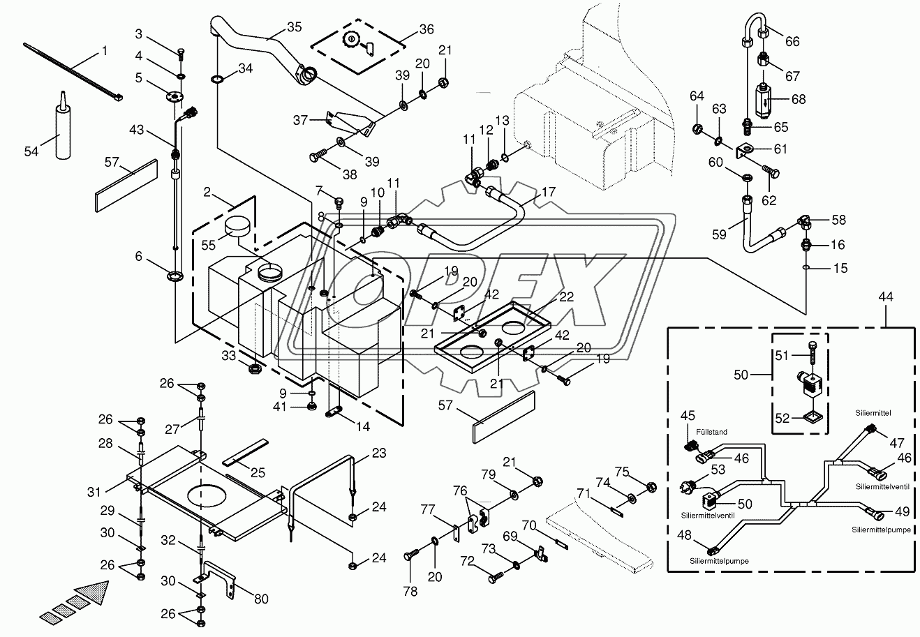 Auxiliary tank