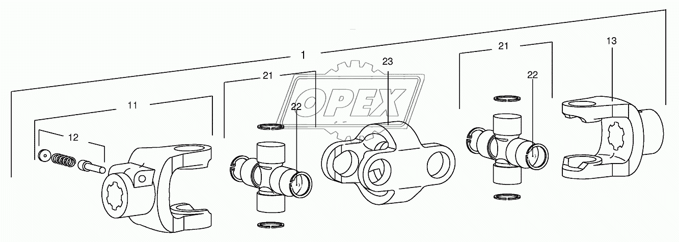 Double universal joint