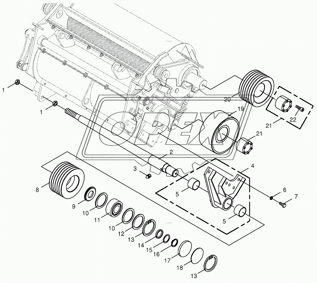 Pulley for changing directions