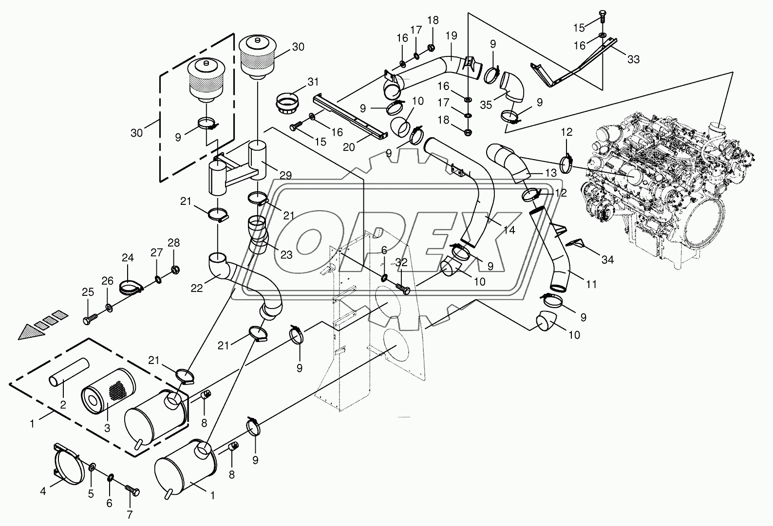 Air cleaning equipment