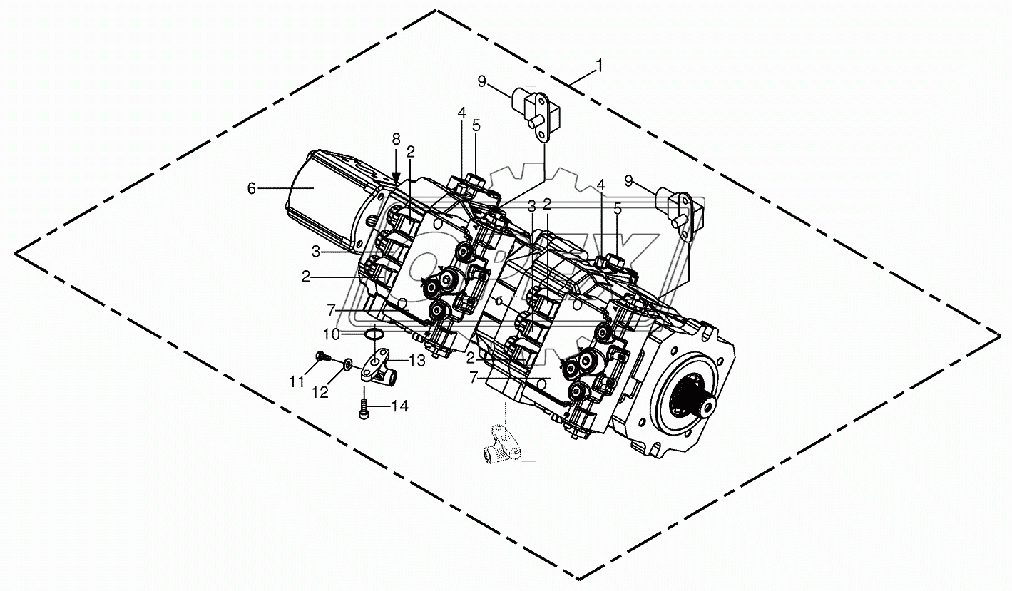 Variable disqlacement pump 1