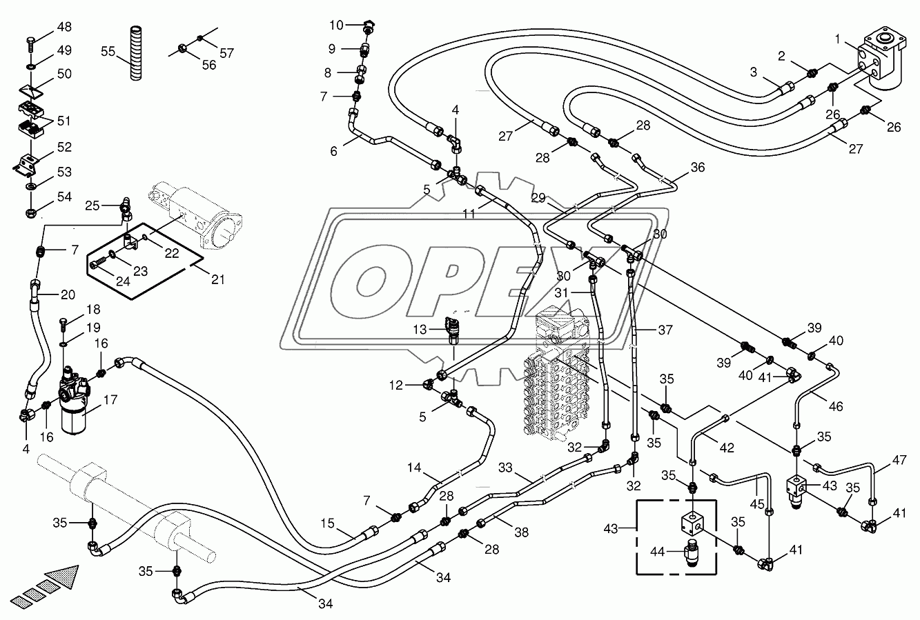 Hydraulic steering system