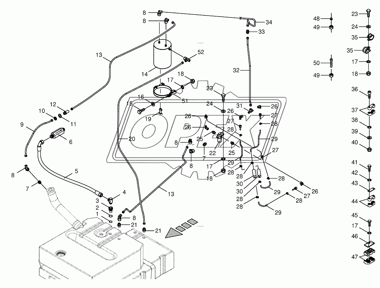 Diesel fuel pipe-Part I