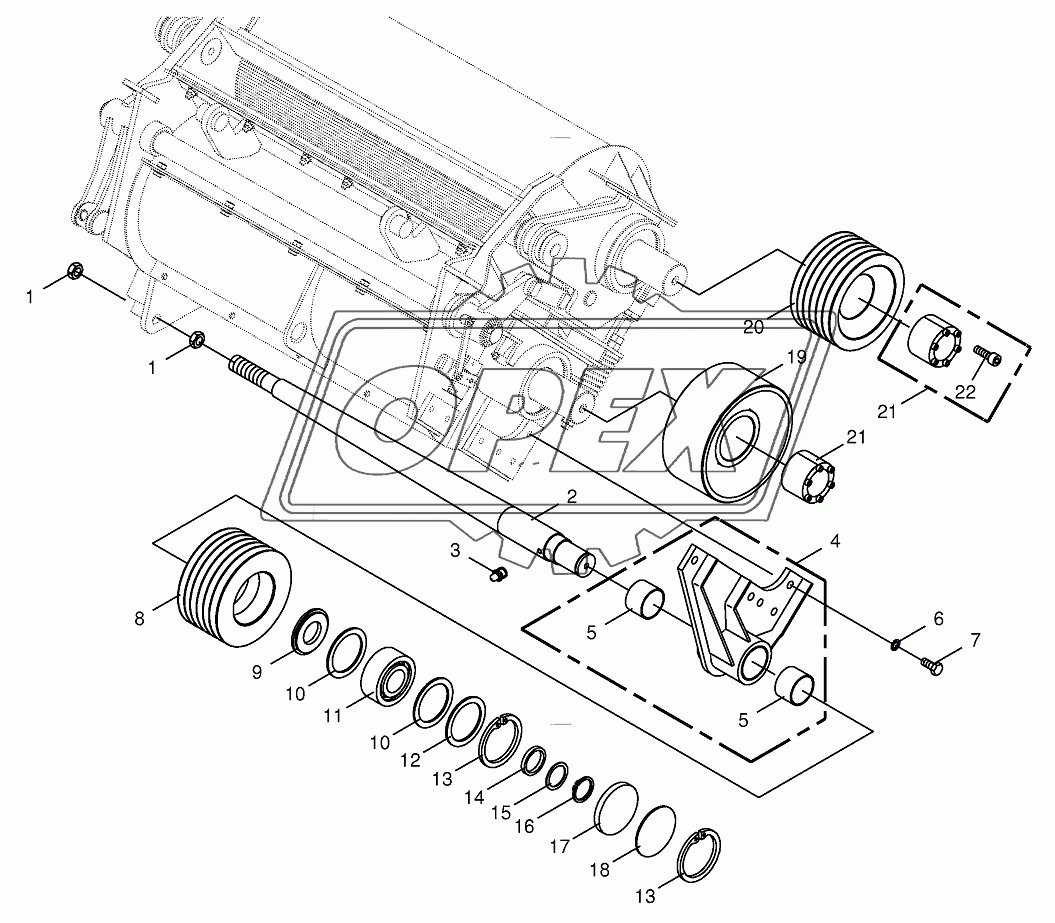 Pulley for changing directions