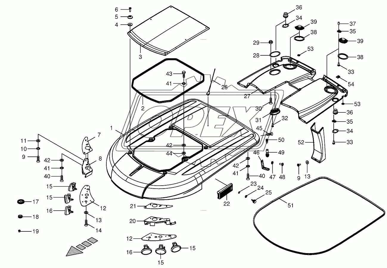 Cab-roof 1