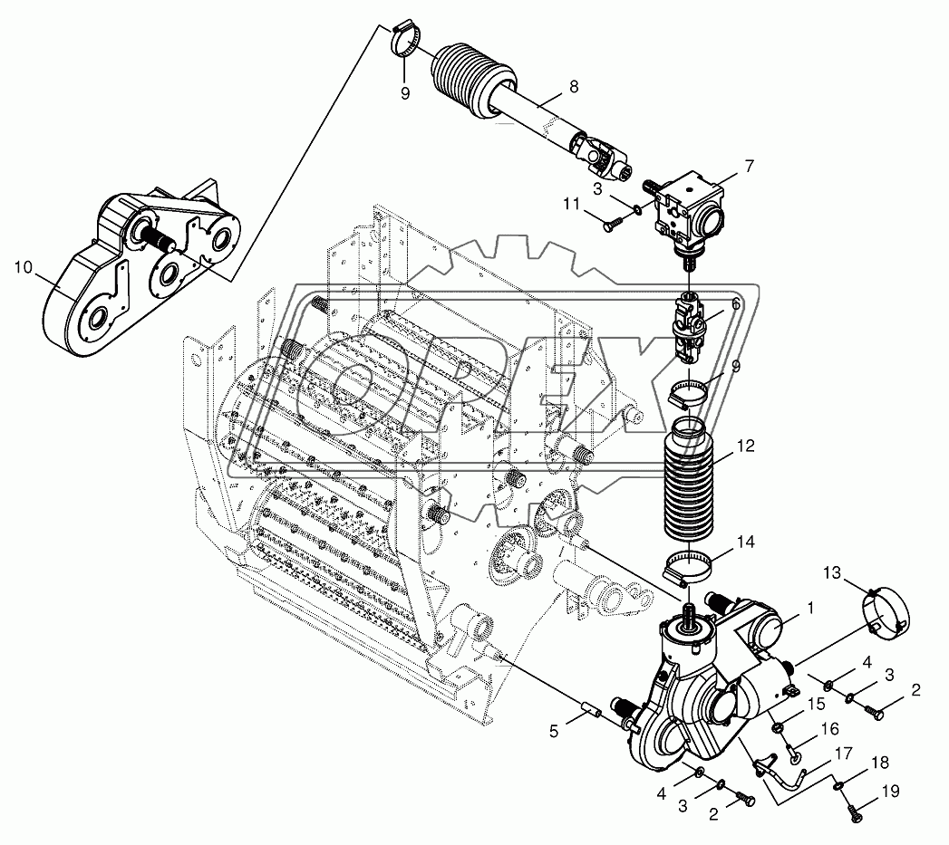 Drive-feed rollers