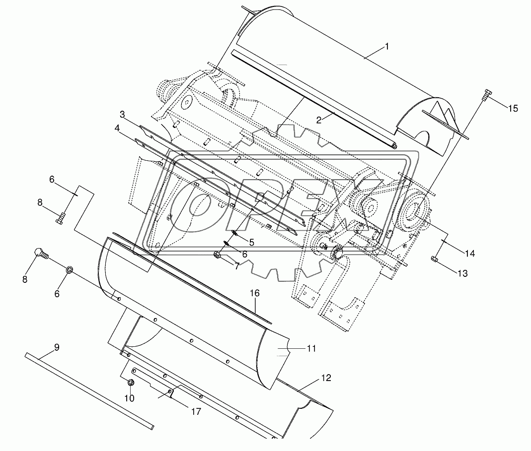 Roller basin