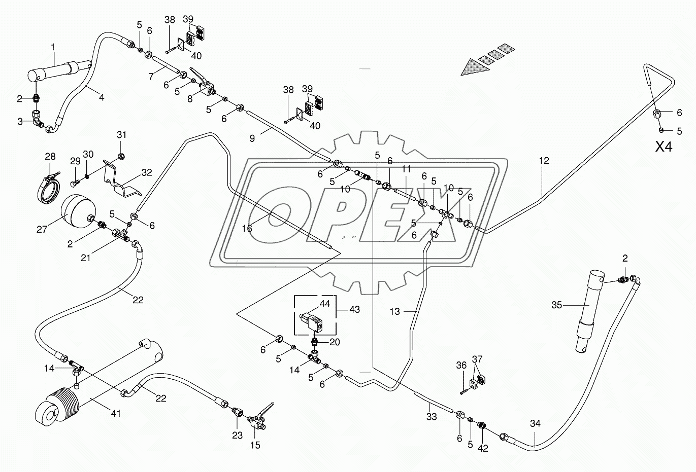 Charge pressure line - part 1