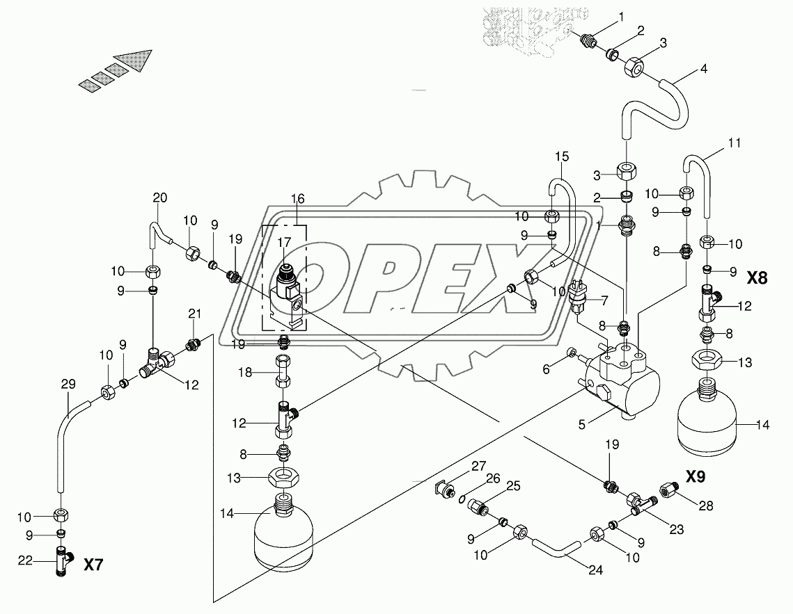 Valve block part 1