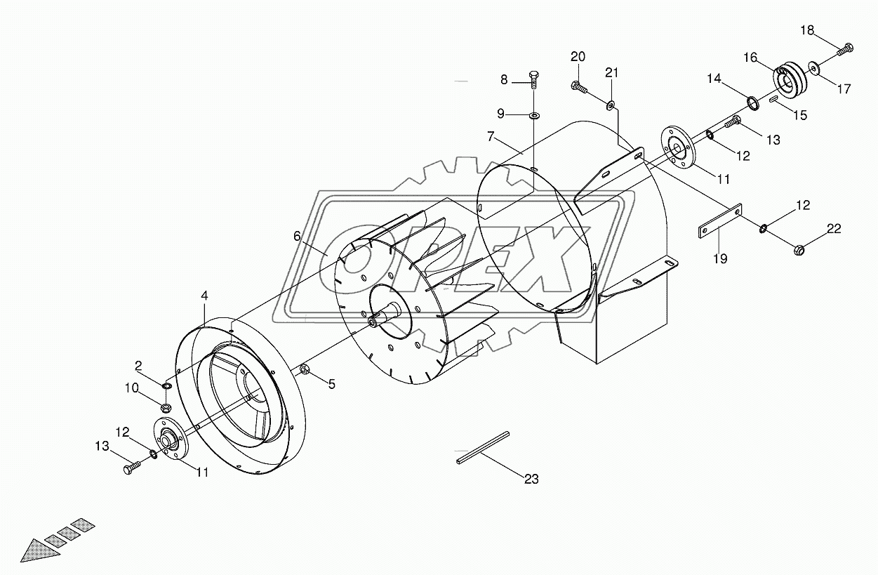 Suction fan