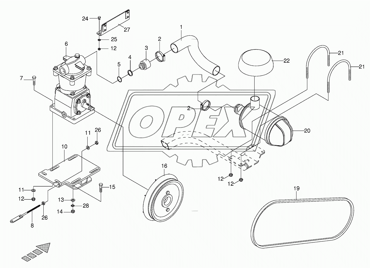 Compressor OM502 (V8)