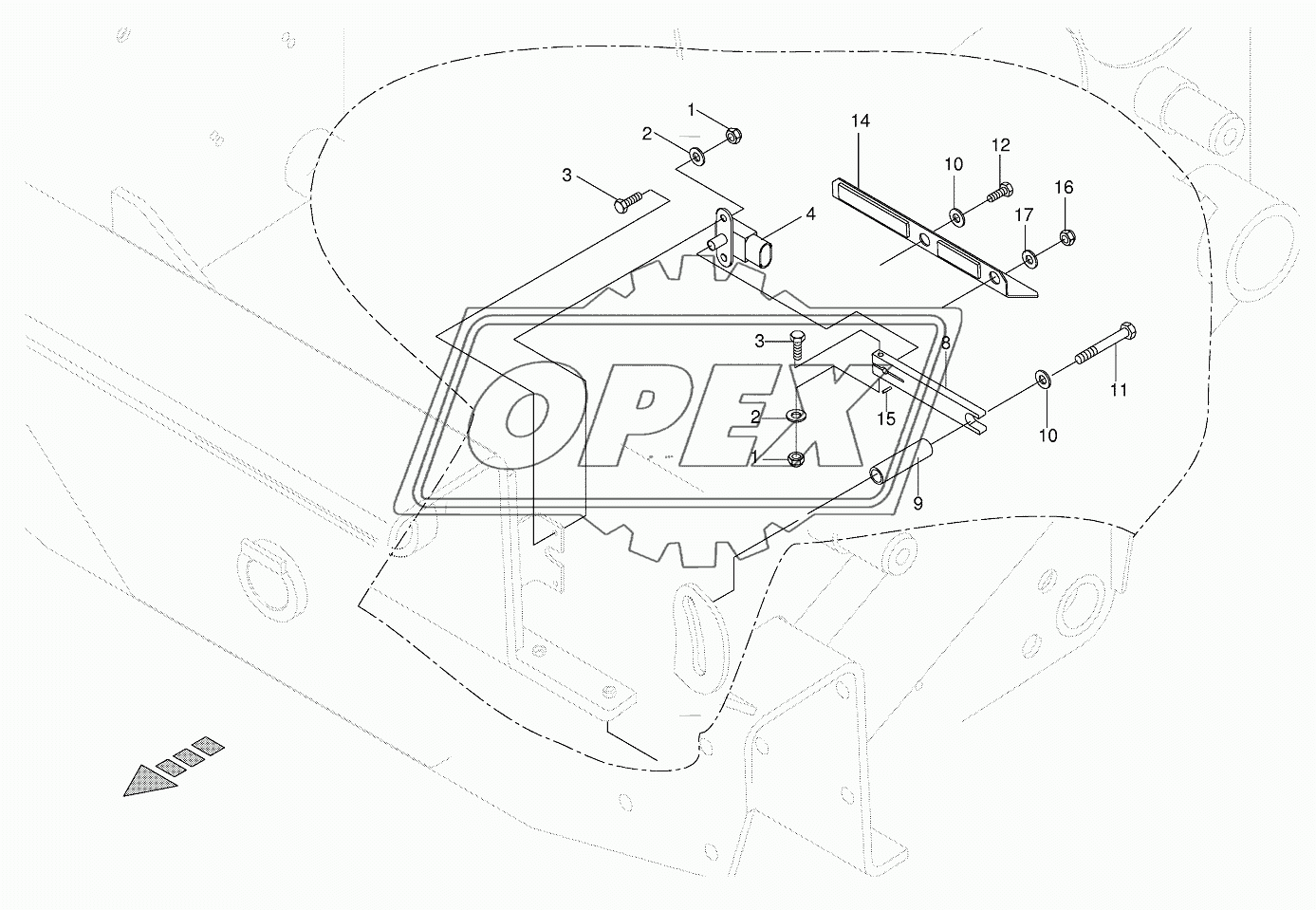 Angle sensor- Pivoting frame