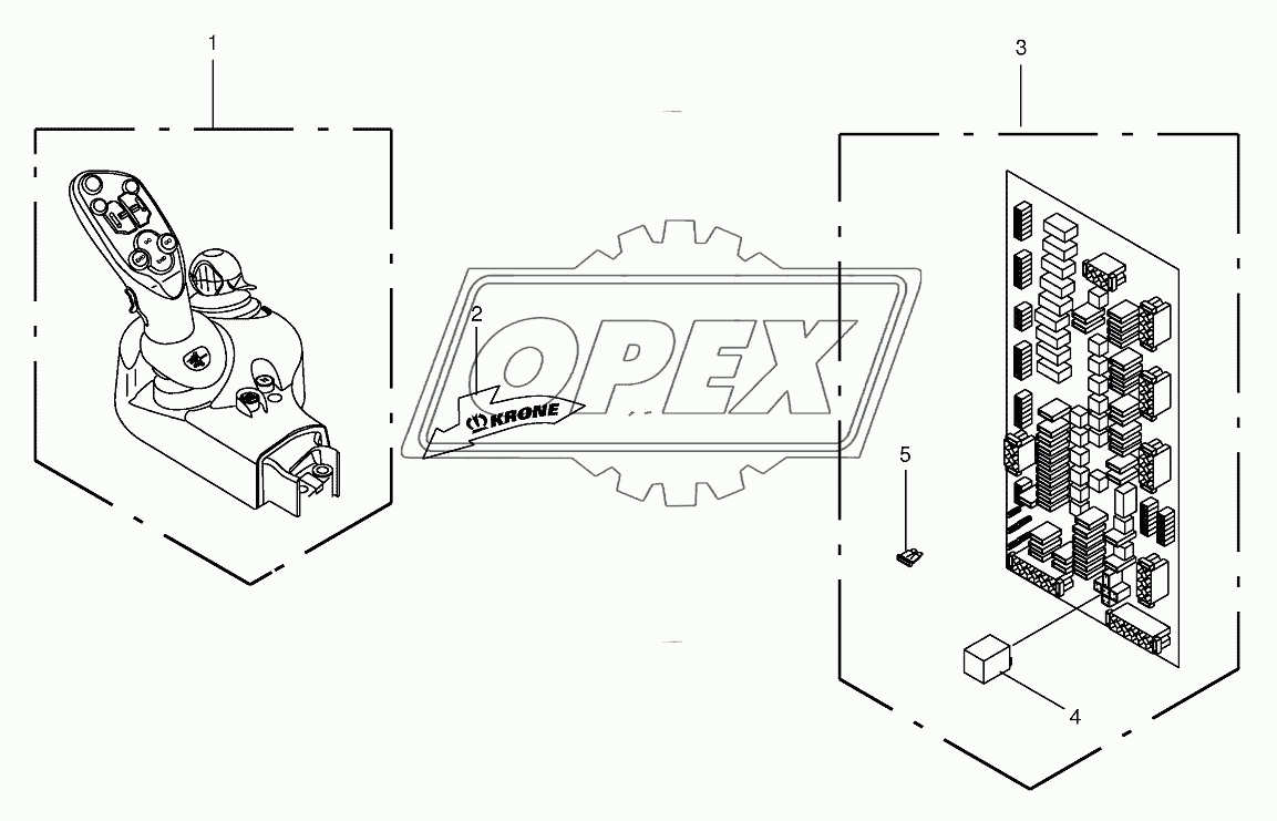 Multifunction lever / Circuit board