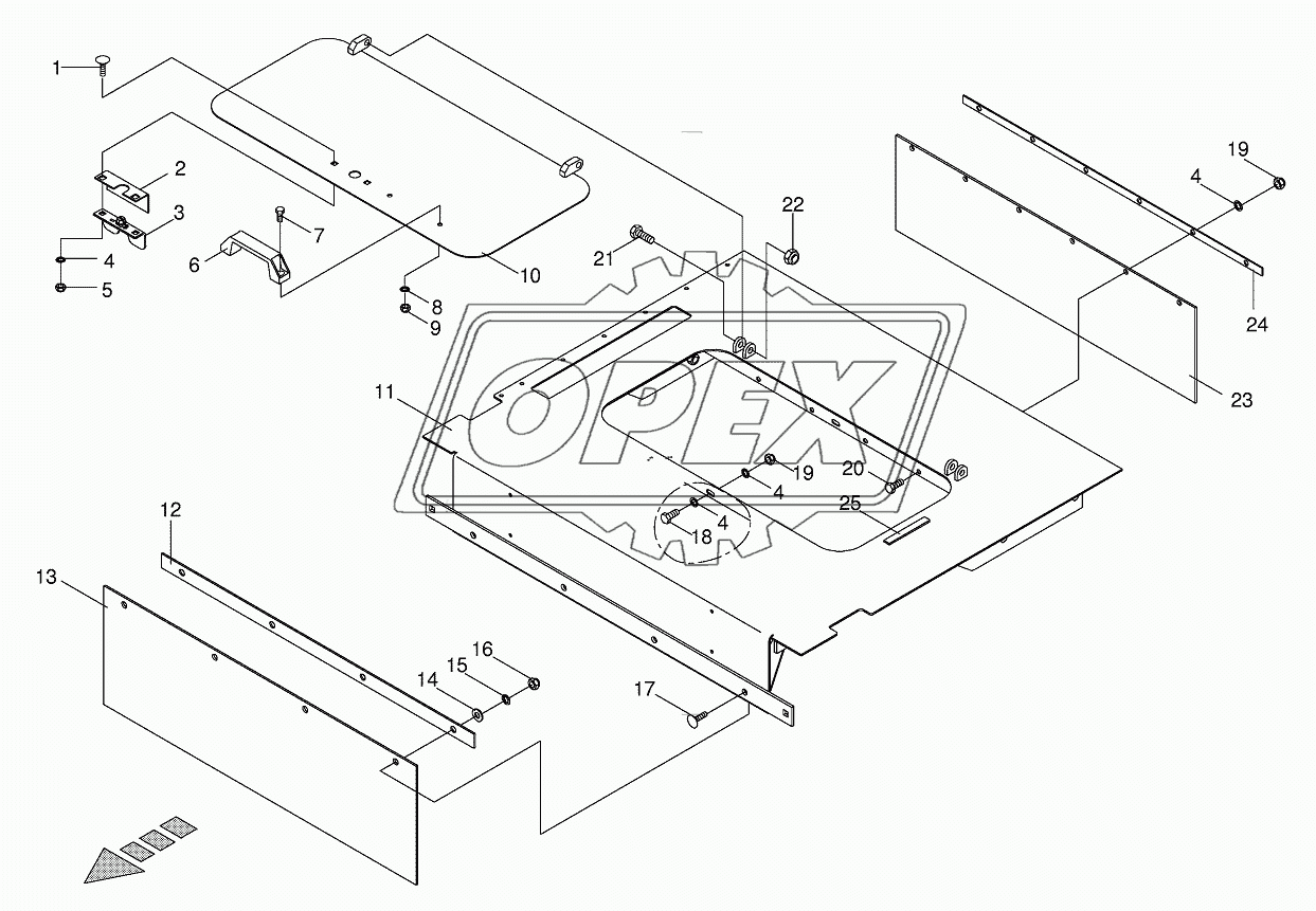 Cover- Feeder Housing