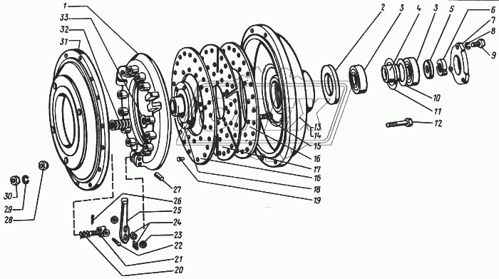 Сцепление со шкивом 54А-4-1-1