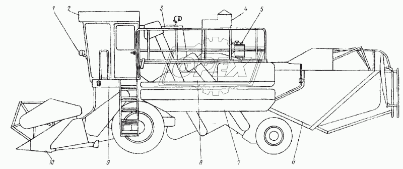Комбайн (общий вид)