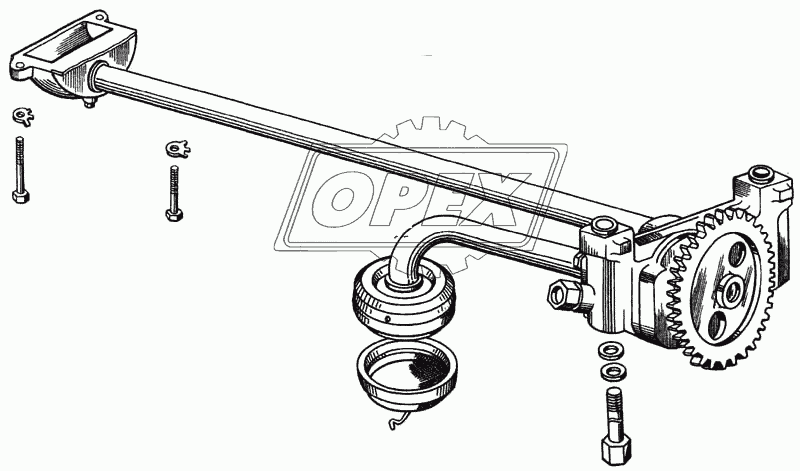 Масляный насос двигателя