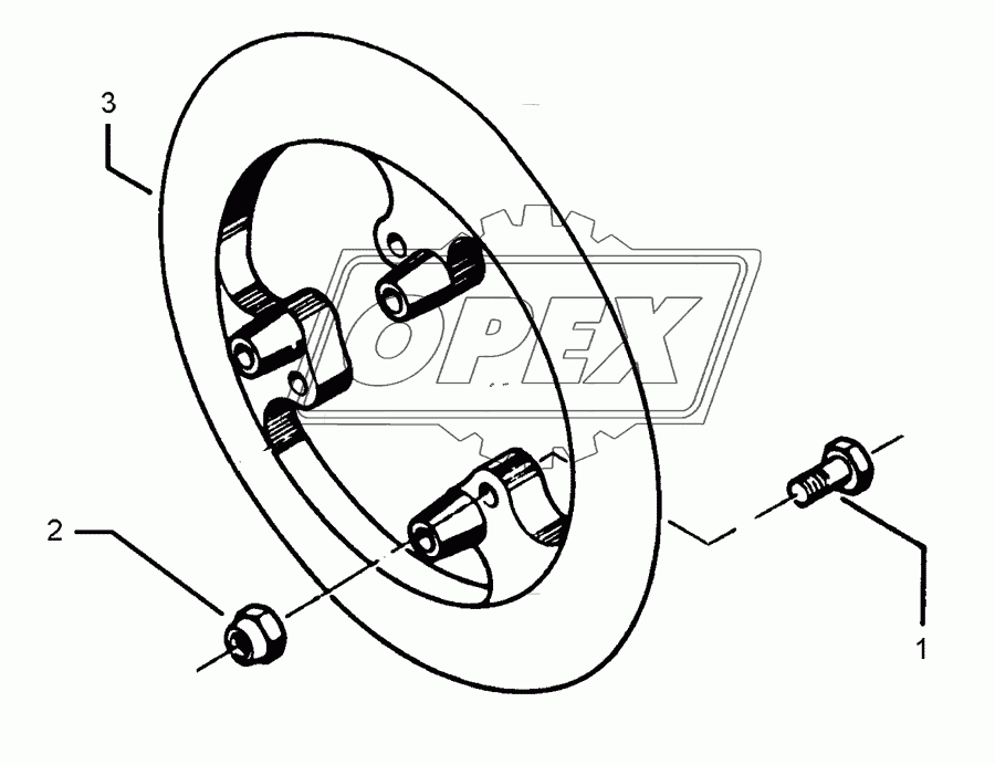 Packer wheel 700-30°-I 1