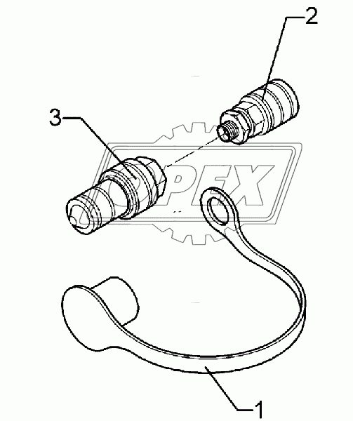 Adapter-inner thread K700