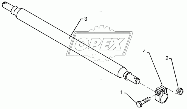 Lower link connection ED68 L1100 Z58 K700