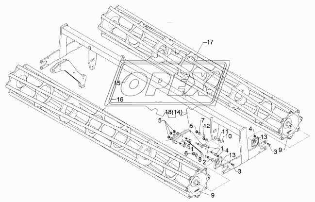 Double roller D400-300 RE AC9 1