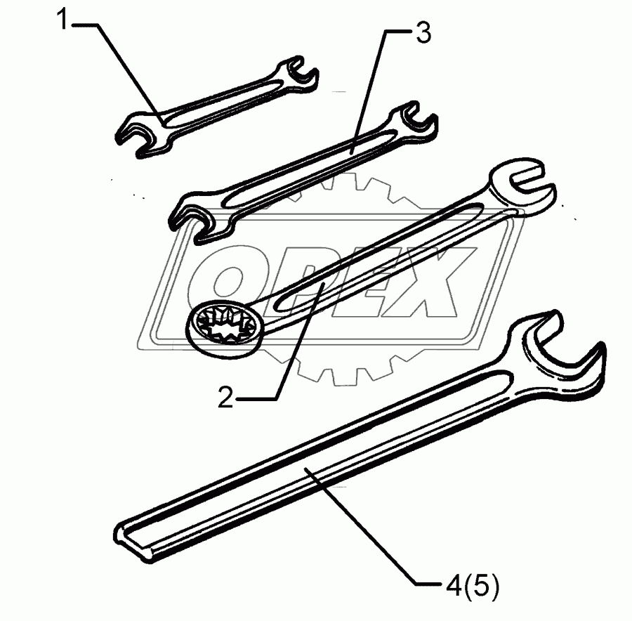 Tool set Vari-Diamant/Diamant S