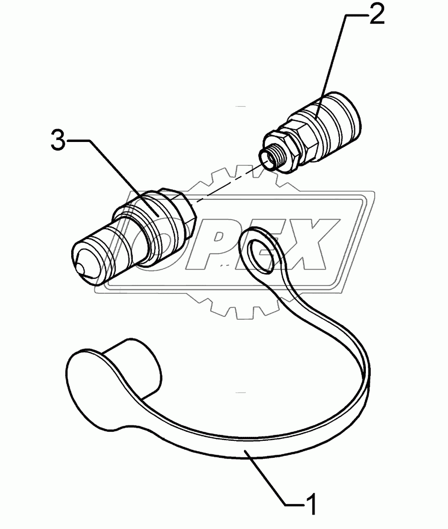 Adapter-inner thread K700