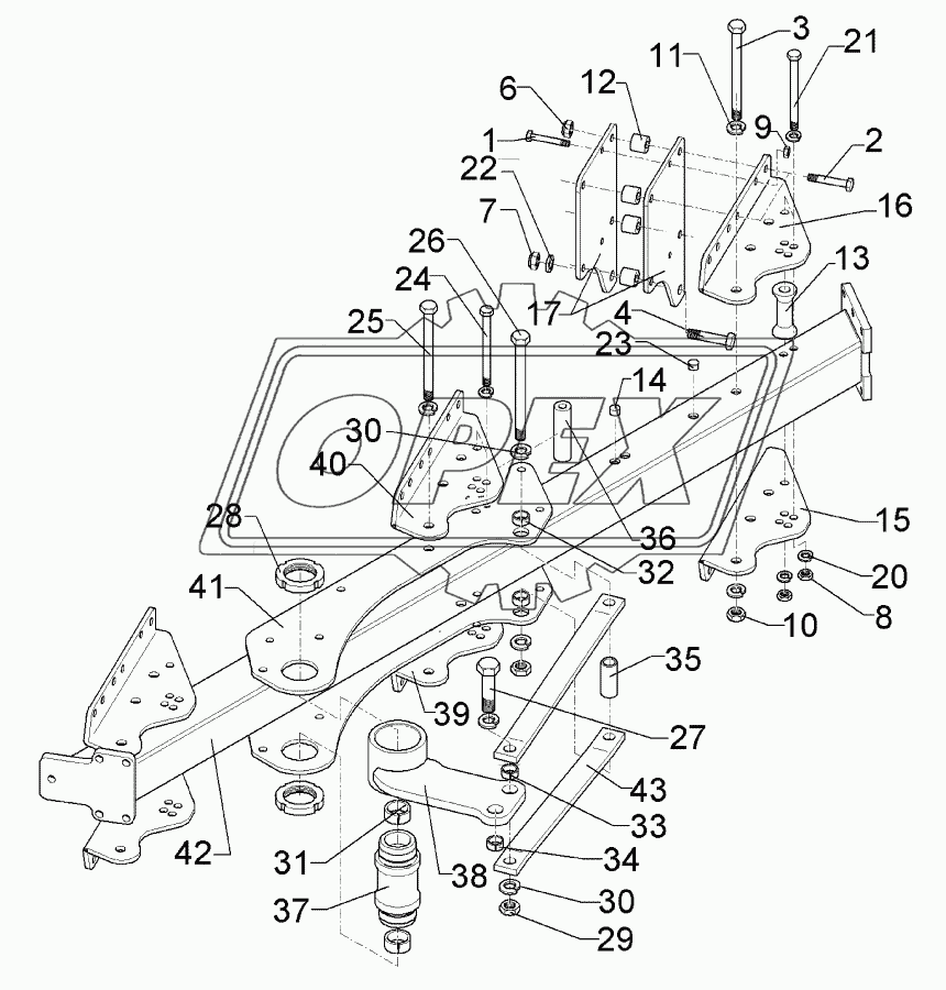 Basic frame EG 5-110-3-900