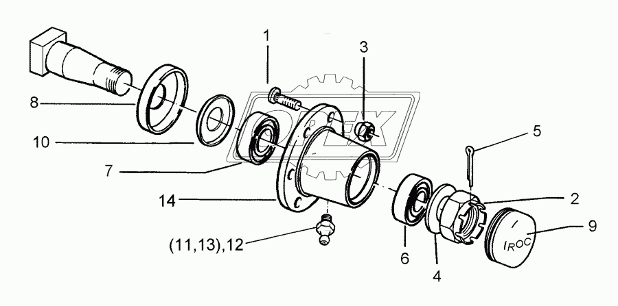 Bearing 5/93,5/140 M14 50x50