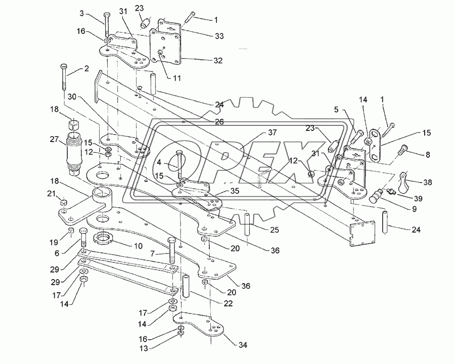 Basic frame E7X-120-3-1000