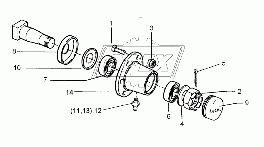 Bearing 5/93,5/140 D38