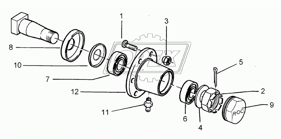 Bearing V60-6/160/205 D18