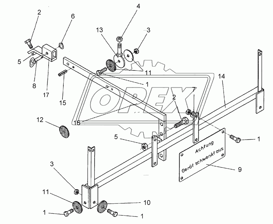 Carrier for light LH 4 A 120-160