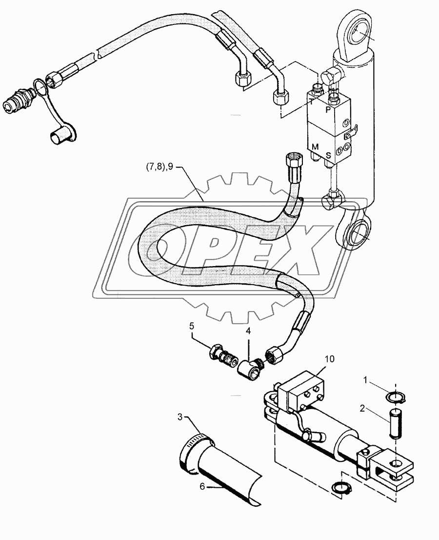 HY-turnover+swing-in device DZ80/100-555