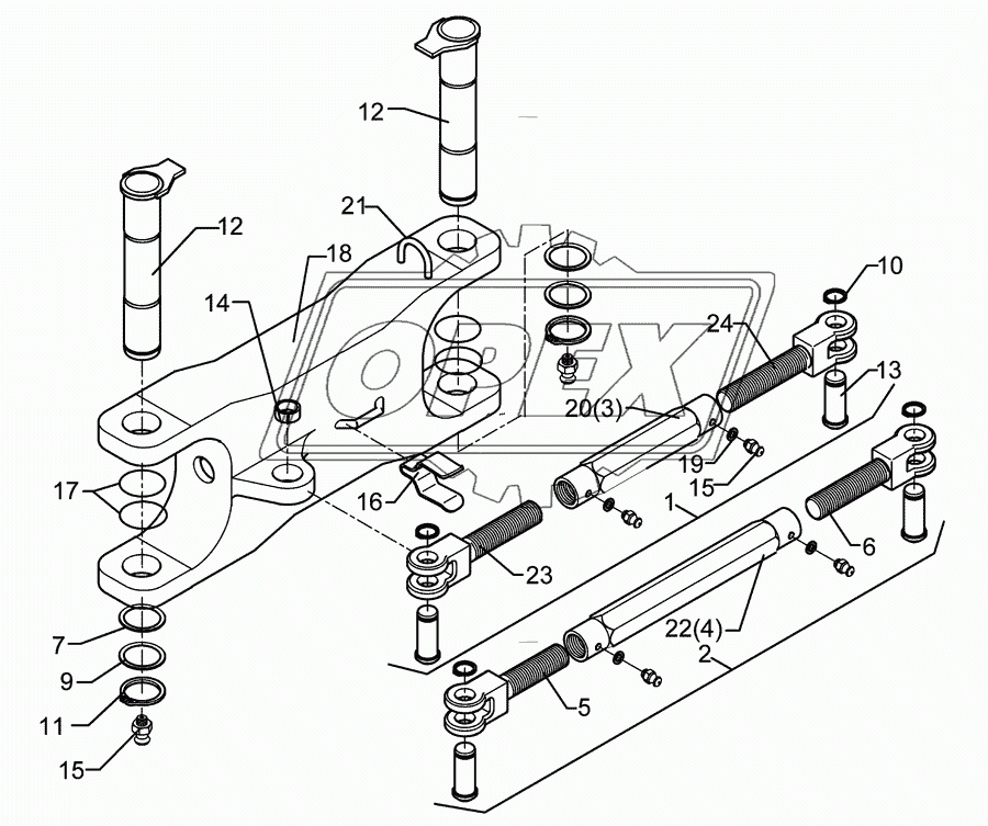 Adjustment centre V-50/600