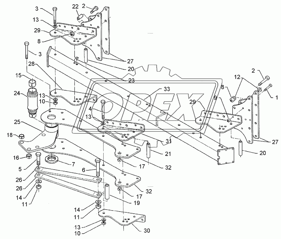 Basic frame E8-0F-140-3-900