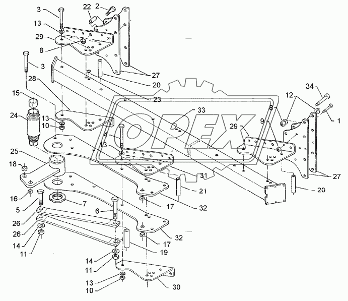 Basic frame E9-160-5-900