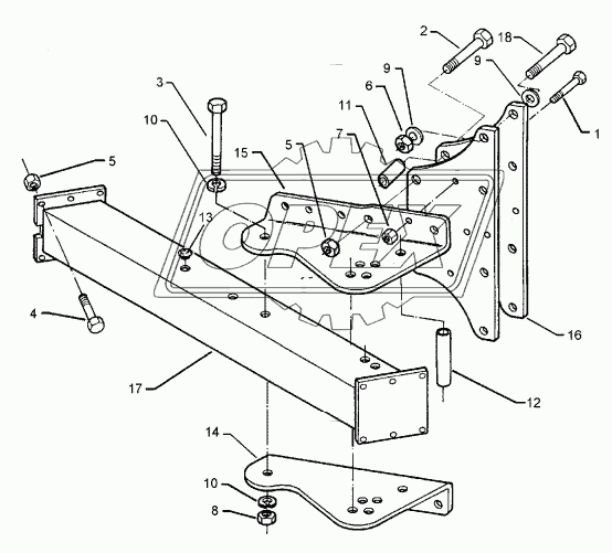 Frame extension E9-160-900