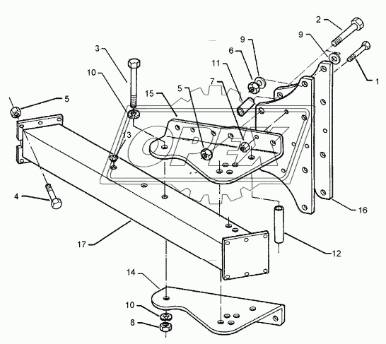 Frame extension E9-160-1000