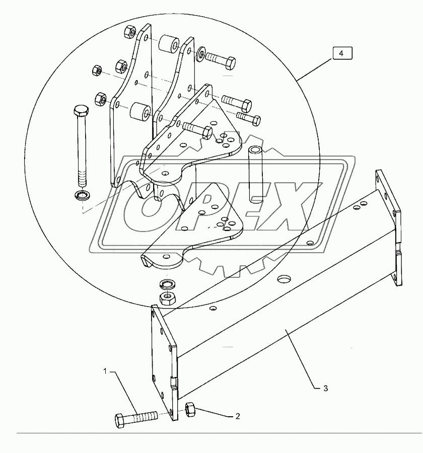 Frame extension ET10 180-1000