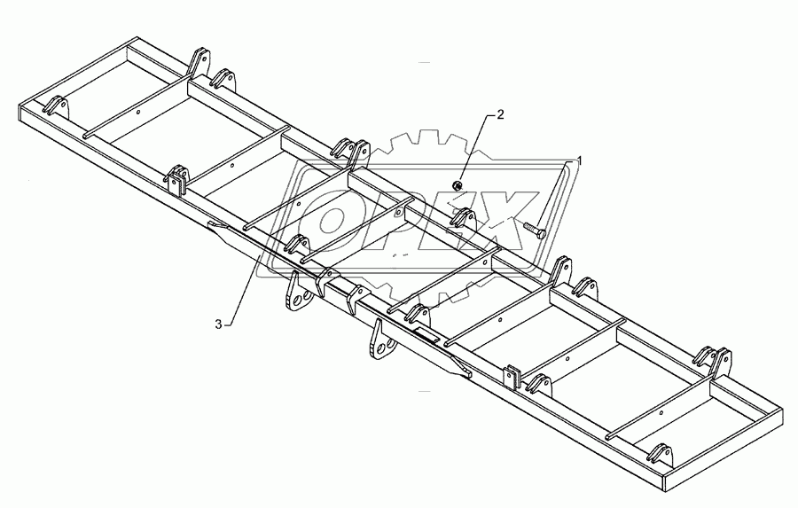 Basic frame Smaragd 9/500-S LI