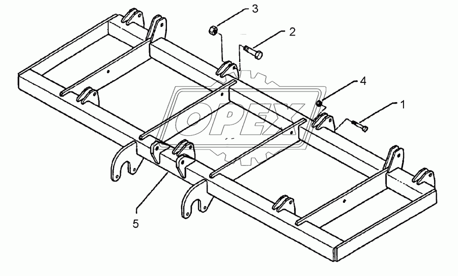 Basic frame Smaragd 9/300