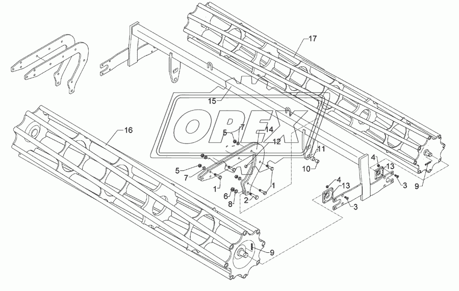 Double roller D540/400-3.00