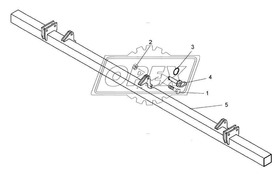 Frame for hollow discs Smaragd 9/300