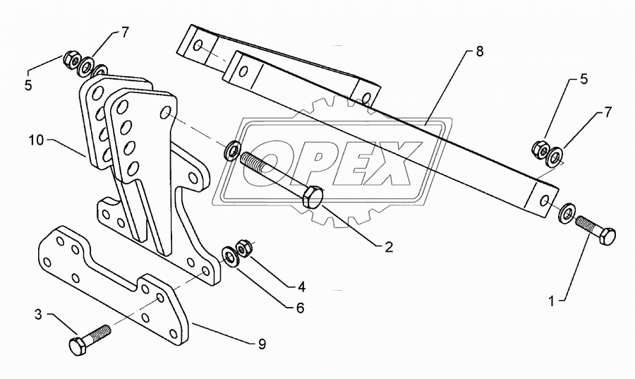 Headstock A KAT2+3 Smaragd 9K